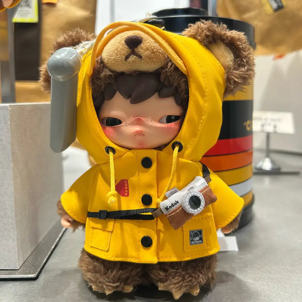Hirono x Kodak Little Bear Vinyl Plush Pendant Korea Selected