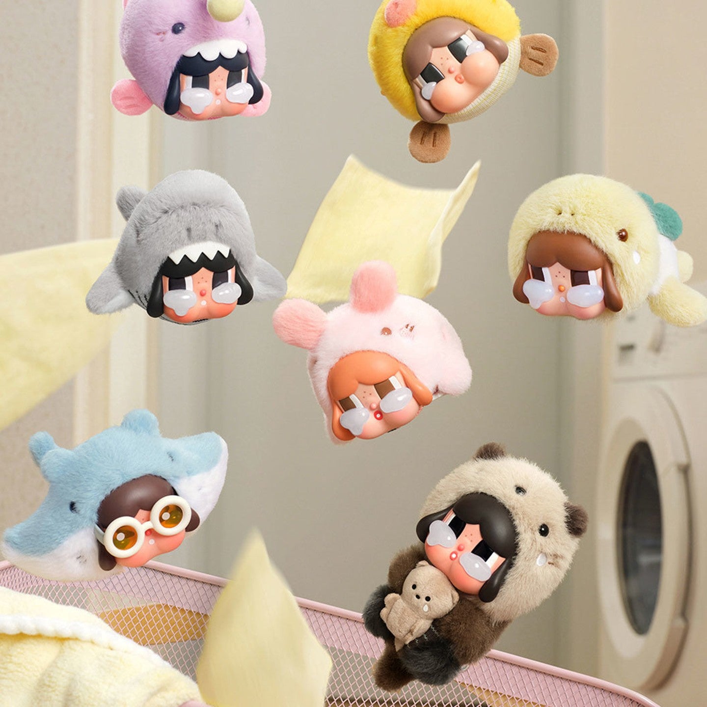 CRYBABY Cry Me an Ocean Series Vinyl Plush Pendant – KikiBuddies