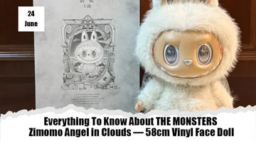 Everything To Know About THE MONSTERS Zimomo Angel in Clouds — 58cm Vinyl Face Doll