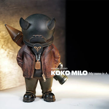 KOKOMILO A-Kingsman Chestnut S/M Version Opaque Head Figure — main view | KikiBuddies