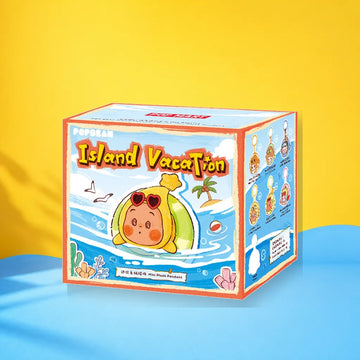POP BEAN Island Vacation Series Mini Plush Pendant Blind Box - Blind Box Packaging - 01 main kiki clean