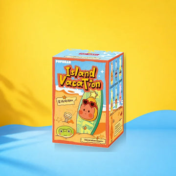 POP BEAN Island Vacation Series Shoe Charms Blind Box - Blind Box Packaging - 01 main kiki clean