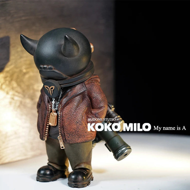 KOKOMILO A-Kingsman Chestnut S/M Version Opaque Head Figure — main view | KikiBuddies