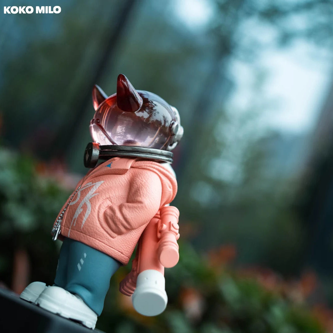 KOKOMILO A-Kingsman Sunset Grapefruit Transparent Head Figure — front view | KikiBuddies