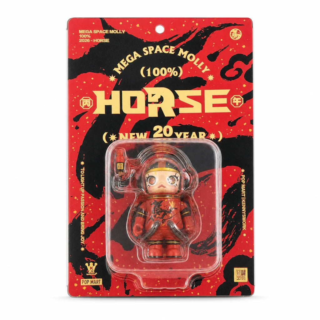 100% MEGA Space Molly 100% Horse 2026 MEGA Figure front product view