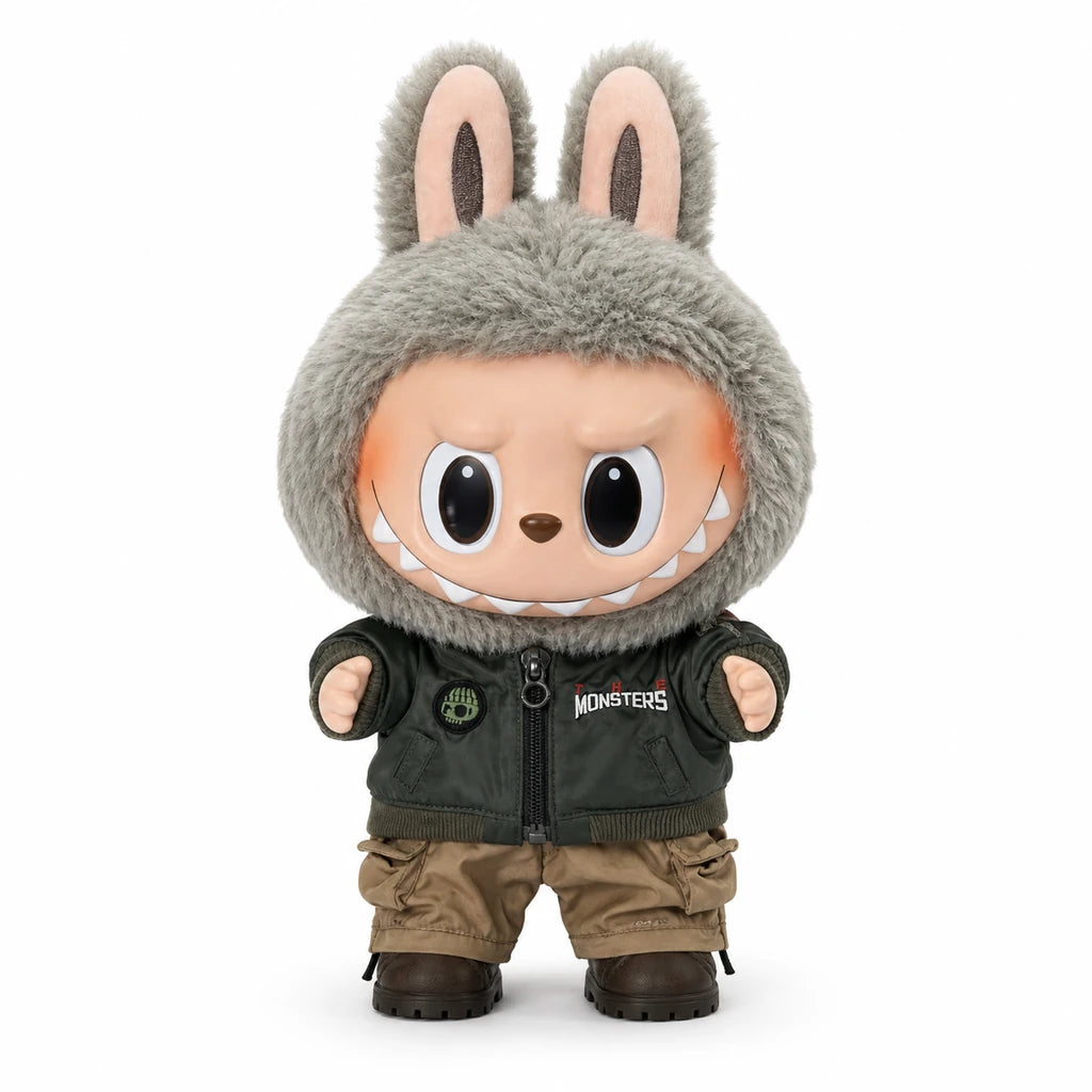 THE MONSTERS Labubu Jump For Joy Vinyl Plush Doll front product view