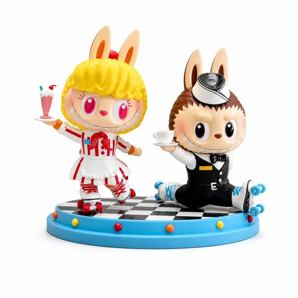 THE MONSTERS Labubu Cafeteria Figurine Figure front product view