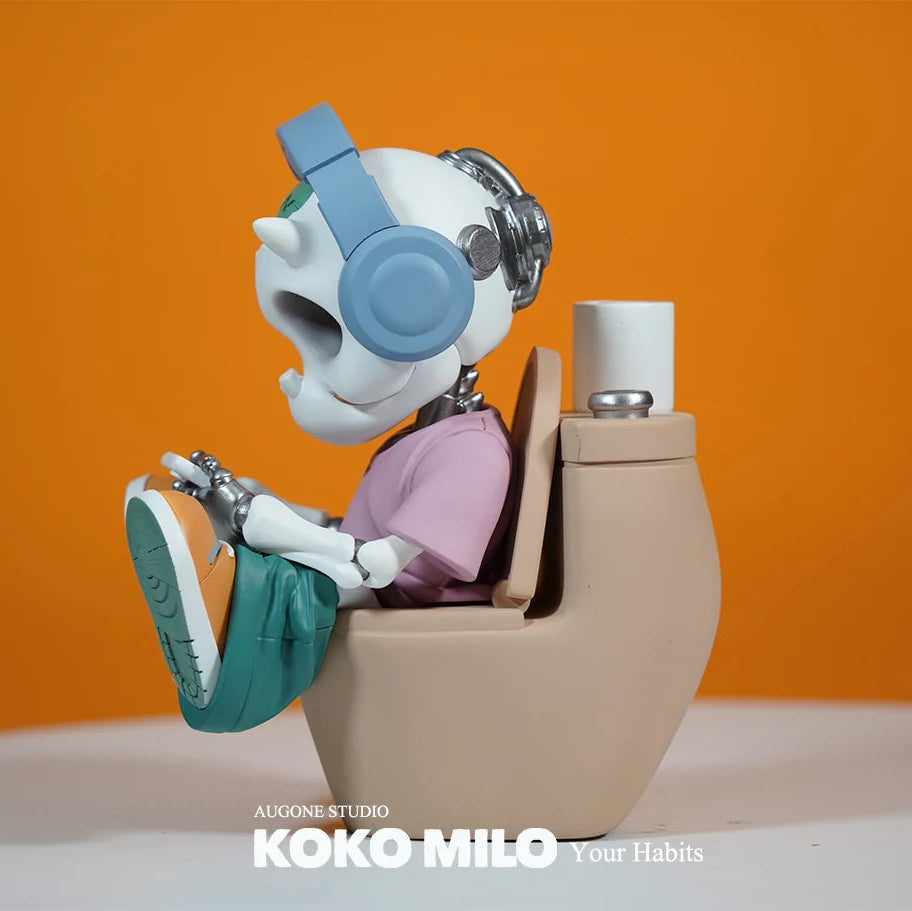KOKOMILO Your Habit Gravel M Version Ritual Figure — side view | KikiBuddies