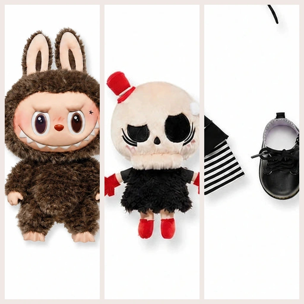 THE MONSTERS Catch Me If You Like Me Series-Vinyl Doll Gift Box material and accessory proof