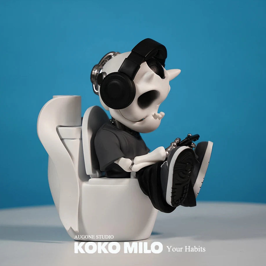 KOKOMILO Your Habit Bright White M Version Ritual Figure — additional view | KikiBuddies