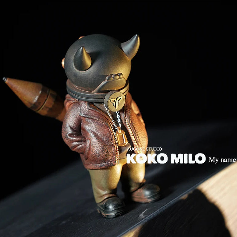 KOKOMILO A-Kingsman Chestnut S/M Version Opaque Head Figure — additional view | KikiBuddies