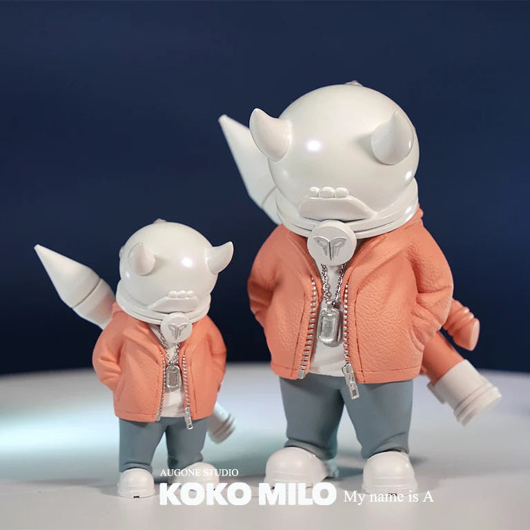 KOKOMILO A-Kingsman Sunset Grapefruit S/M Version Opaque Head Figure — additional view | KikiBuddies