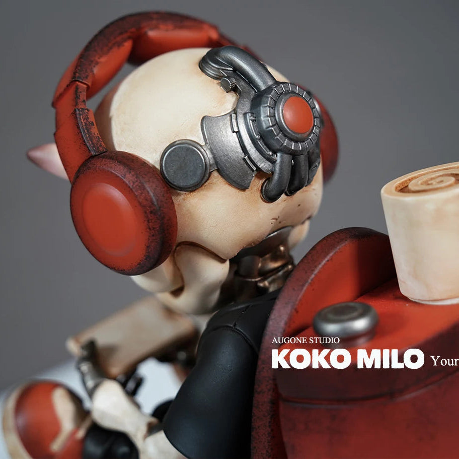 KOKOMILO Your Habit Retro Coral M Version Ritual Figure — additional view | KikiBuddies