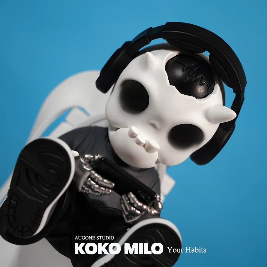 KOKOMILO Your Habit Bright White M Version Ritual Figure — additional view | KikiBuddies