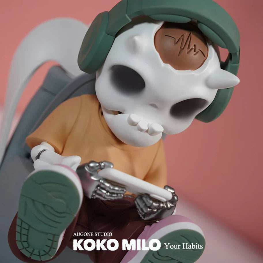KOKOMILO Your Habit Ice Gray M Version Ritual Figure — additional view | KikiBuddies