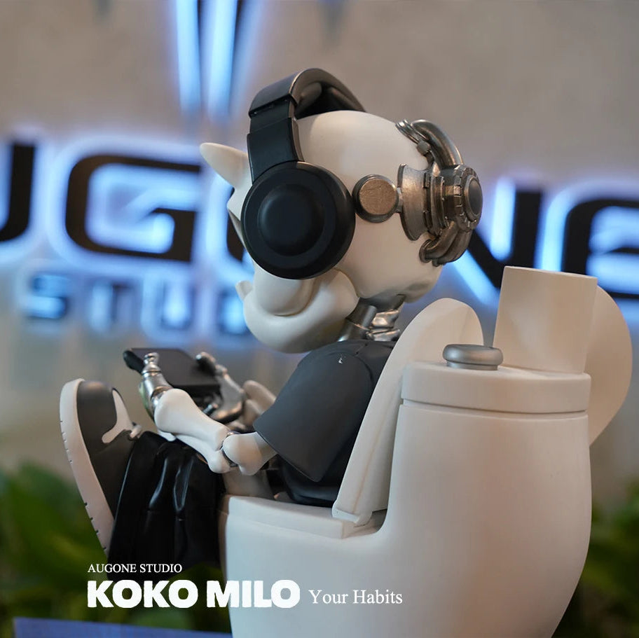 KOKOMILO Your Habit Bright White L Version Ritual Figure — additional view | KikiBuddies