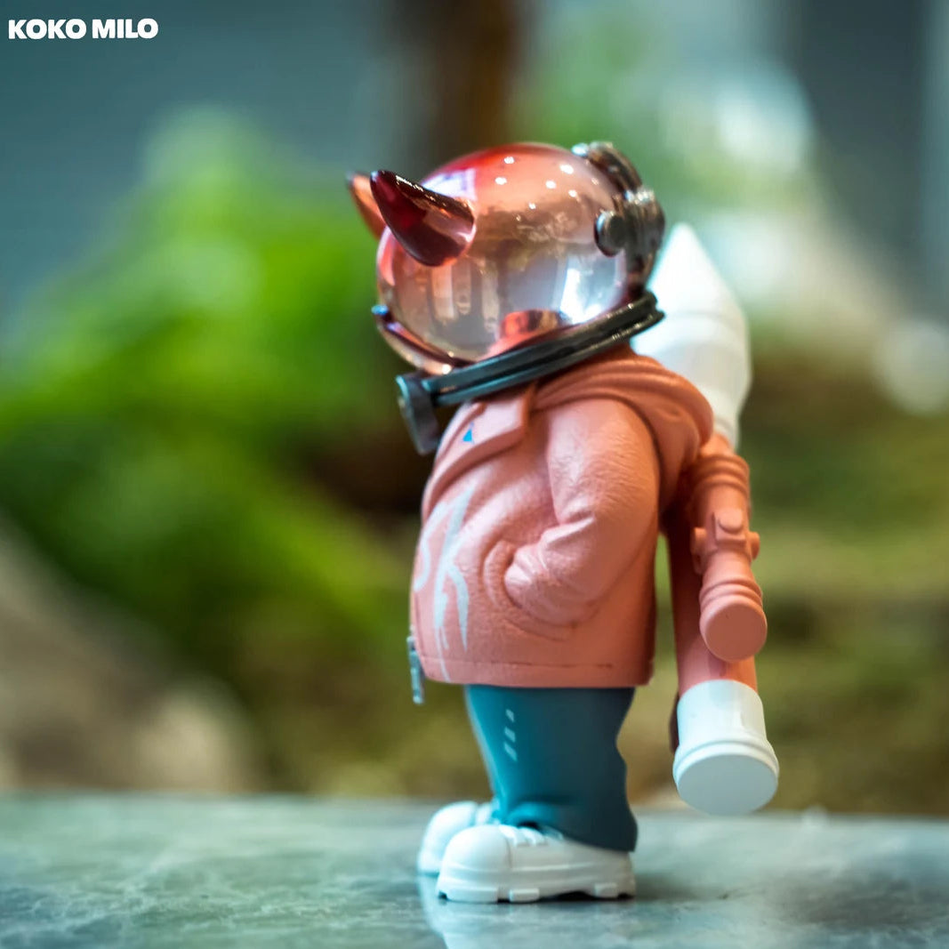 KOKOMILO A-Kingsman Sunset Grapefruit Transparent Head Figure — additional view | KikiBuddies