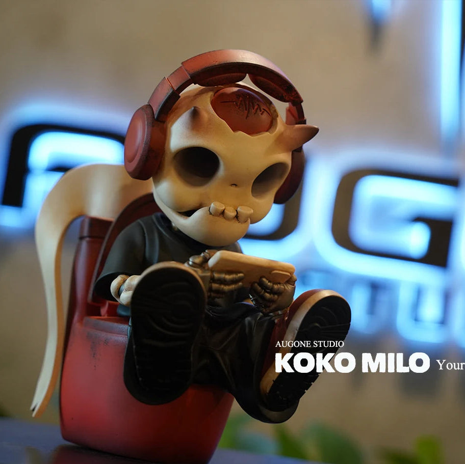 KOKOMILO Your Habit Retro Coral M Version Ritual Figure — additional view | KikiBuddies