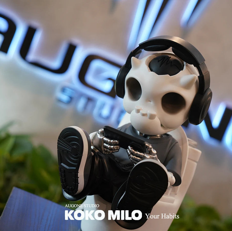 KOKOMILO Your Habit Bright White L Version Ritual Figure — additional view | KikiBuddies