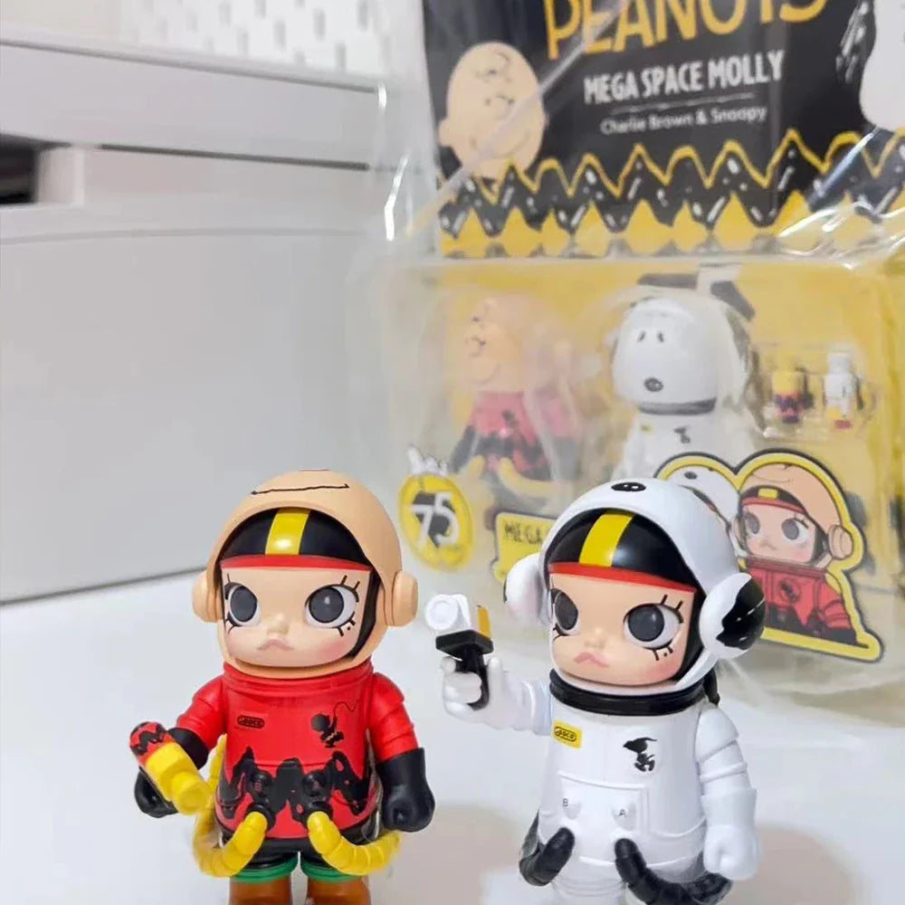 100% MEGA Space Molly — Charlie Brown & Snoopy Edition - main product card | KikiBuddies