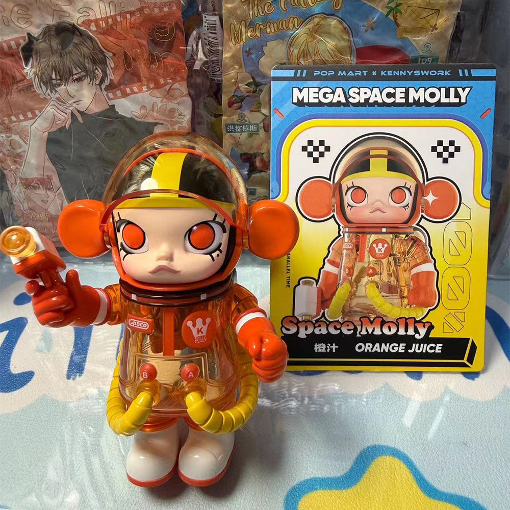 100% MEGA Space Molly 100% Series 4 - 7-9cm - front view | KikiBuddies