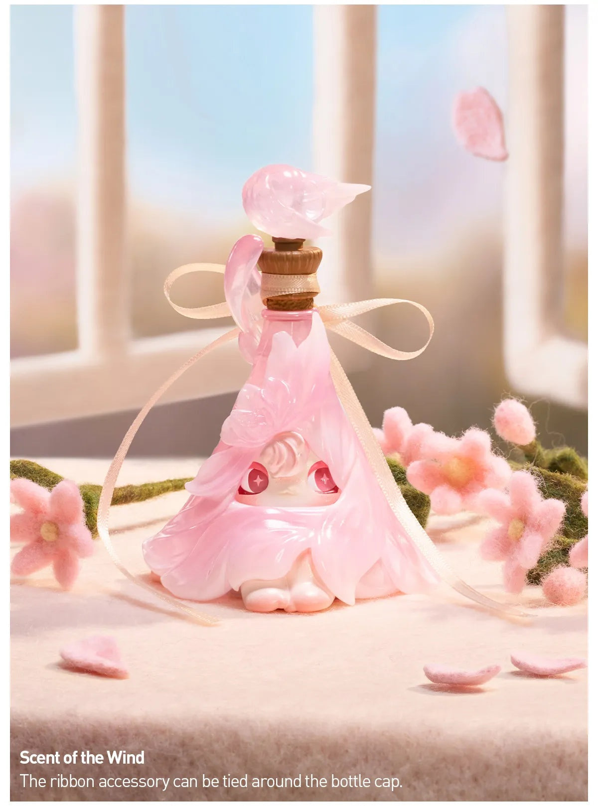 1001MOONS Wind's Intention figure blind-box series: Scent of the Wind figure scene; possible random design