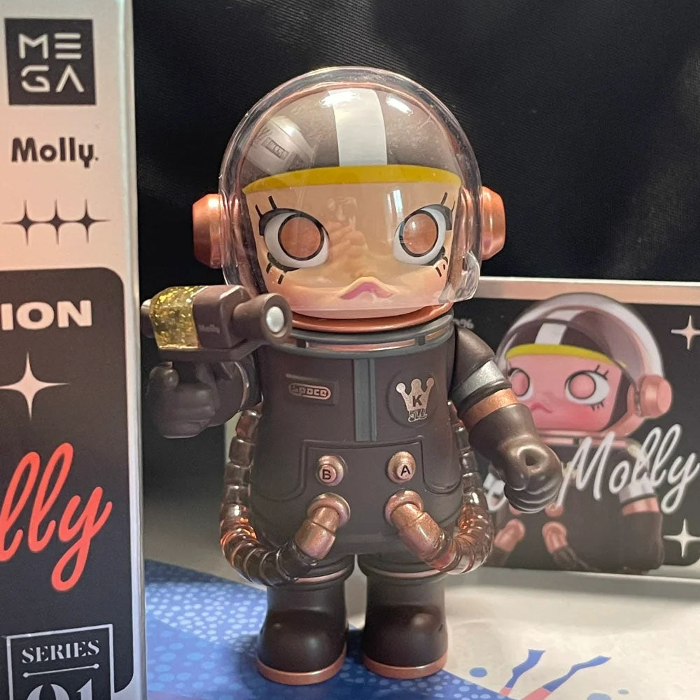 100% Molly MEGA Space Ace Anniversary Series V1 — 7.6cm