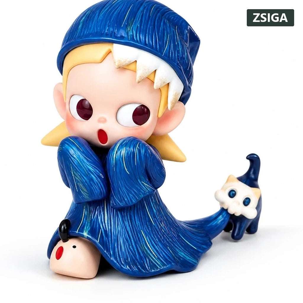 ZSIGA Scared Performer figurine - close-up of sculpt and expression