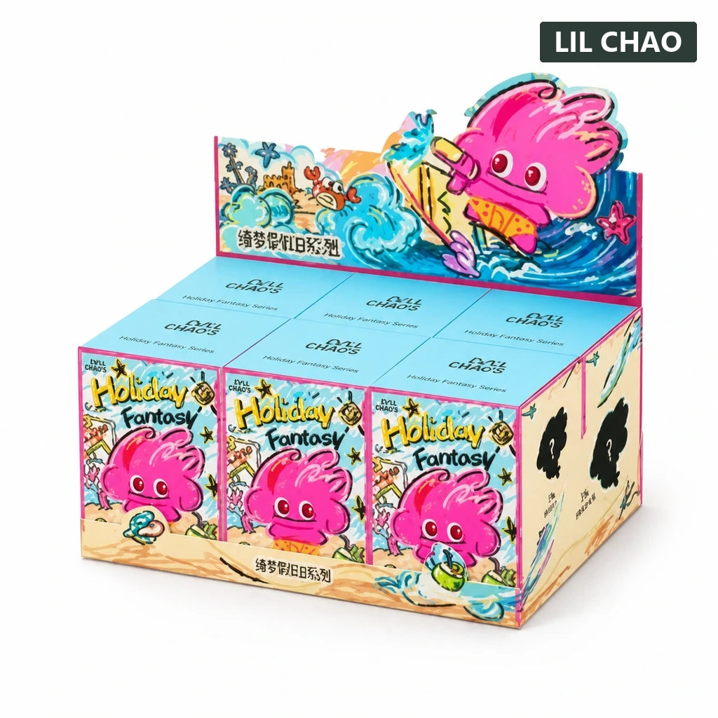 LIL CHAO'S Holiday Fantasy Series Plush Pendant Blind Box sealed whole set exact option media