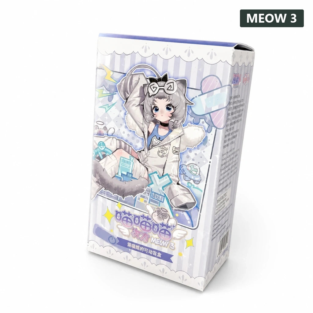 MEOW 3 MEOW MEOW MEOW Dimensions Series 1/8 Action Figure Blind Box random single package exact option media