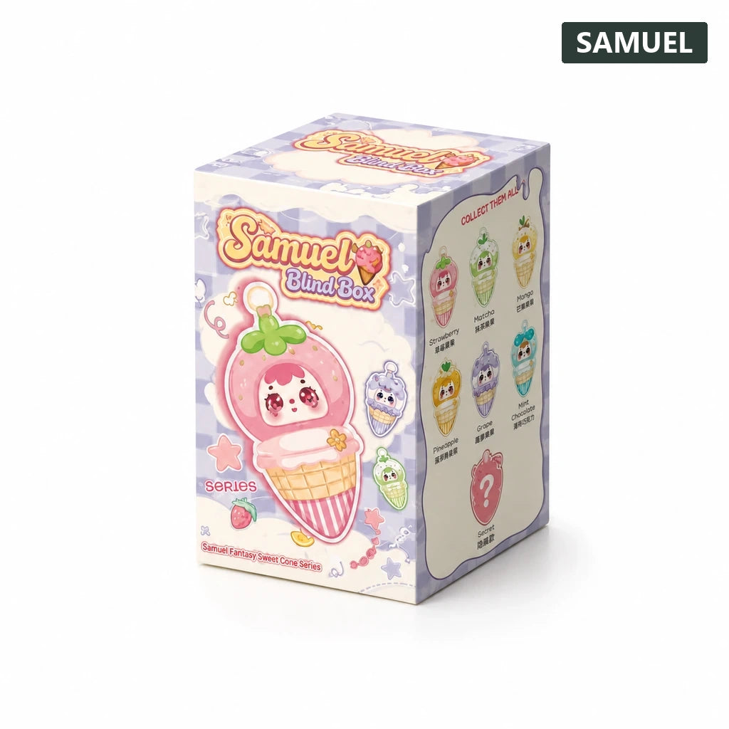 Samuel Fantasy Sweet Cone Series Plush Pendant Blind Box random single package exact option media