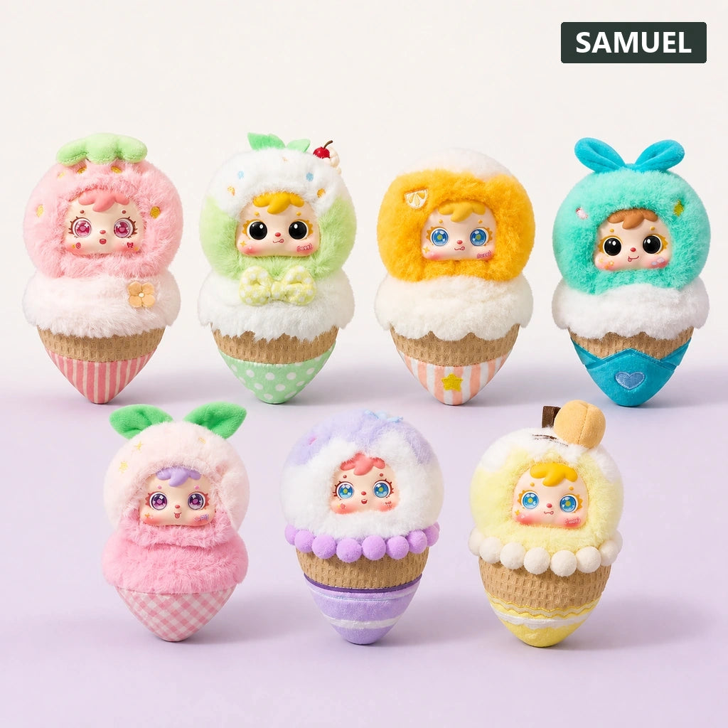 Samuel Fantasy Sweet Cone Series Plush Pendant Blind Box series lineup factual