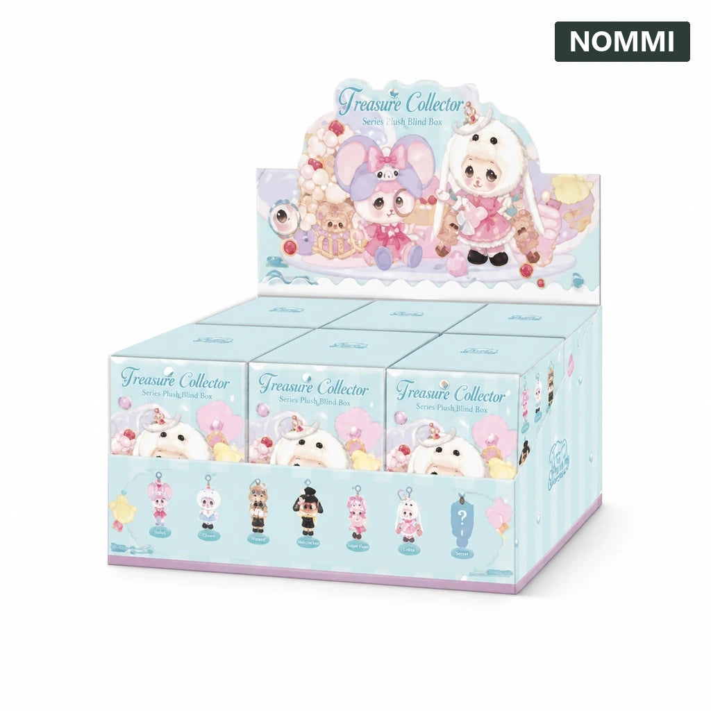 Nommi Treasure Collector Series Plush Blind Box sealed whole set exact option media