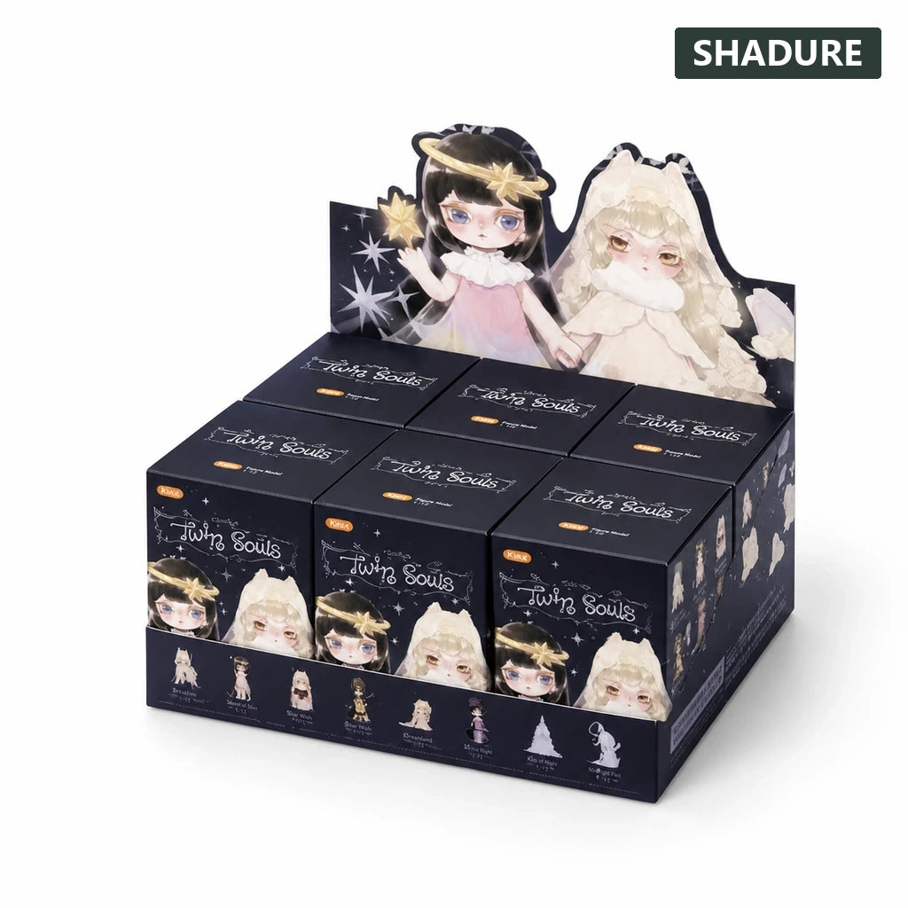 Shadure Twin Souls Series Figure Blind Box whole set containing 6 blind boxes