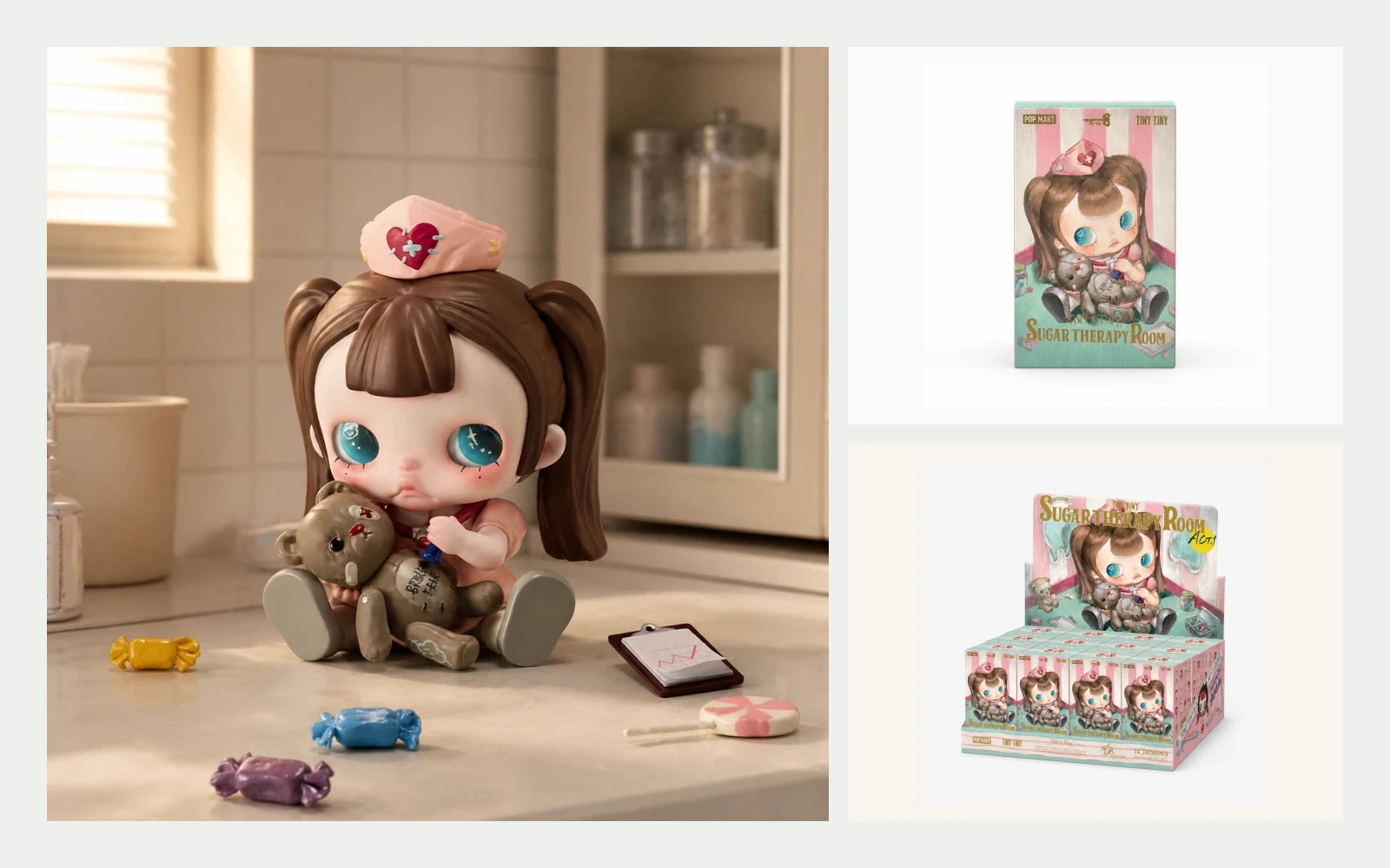 POP MART TinyTiny Act I: Sugar Therapy Room Figures Series Blind Box KikiBuddies editorial product story