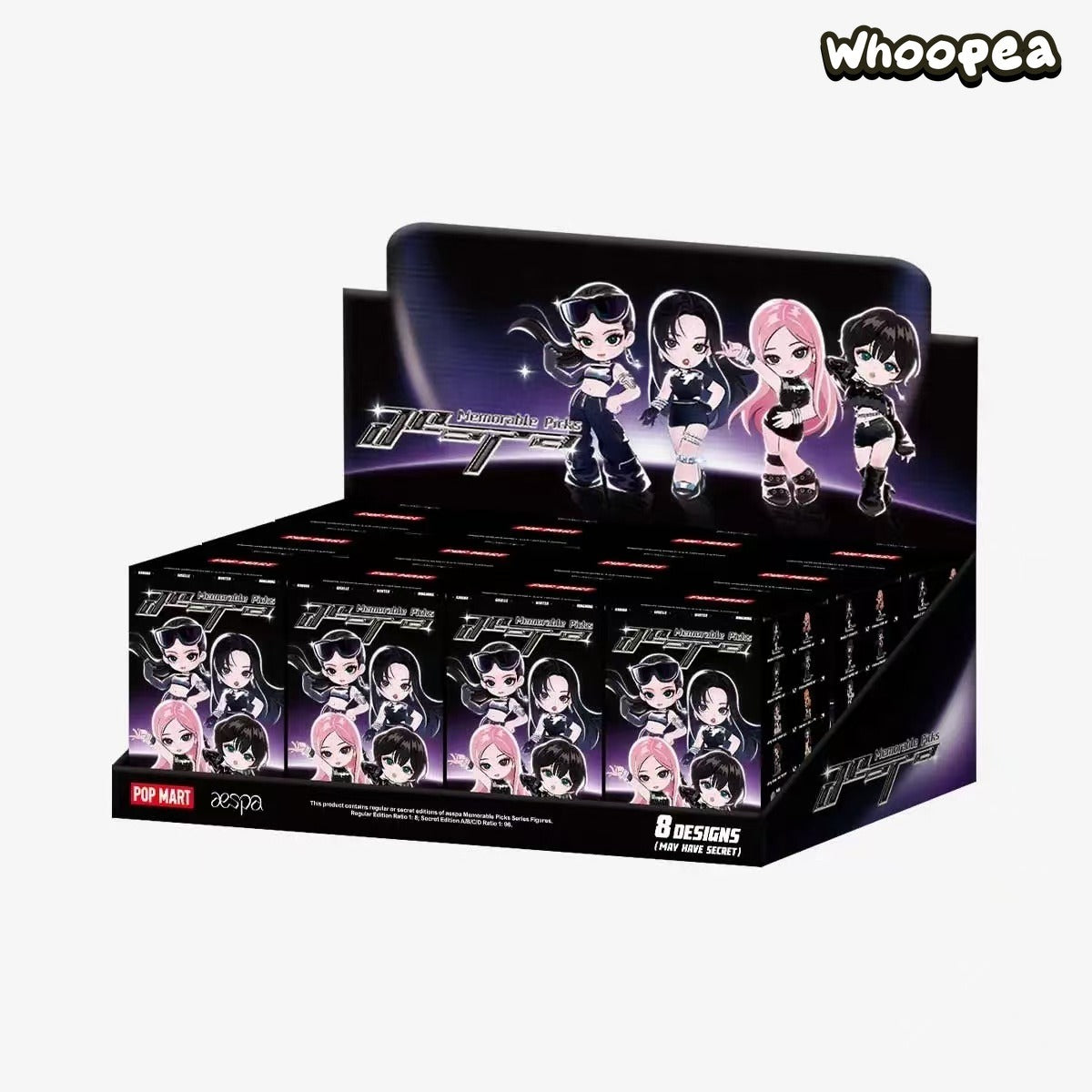 aespa Memorable Picks - eight-box set packaging; no specific lineup or secret guaranteed
