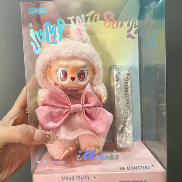 THE MONSTERS Mokoko Jump Into Summer Series Vinyl Plush — 18cm - main product card | KikiBuddies