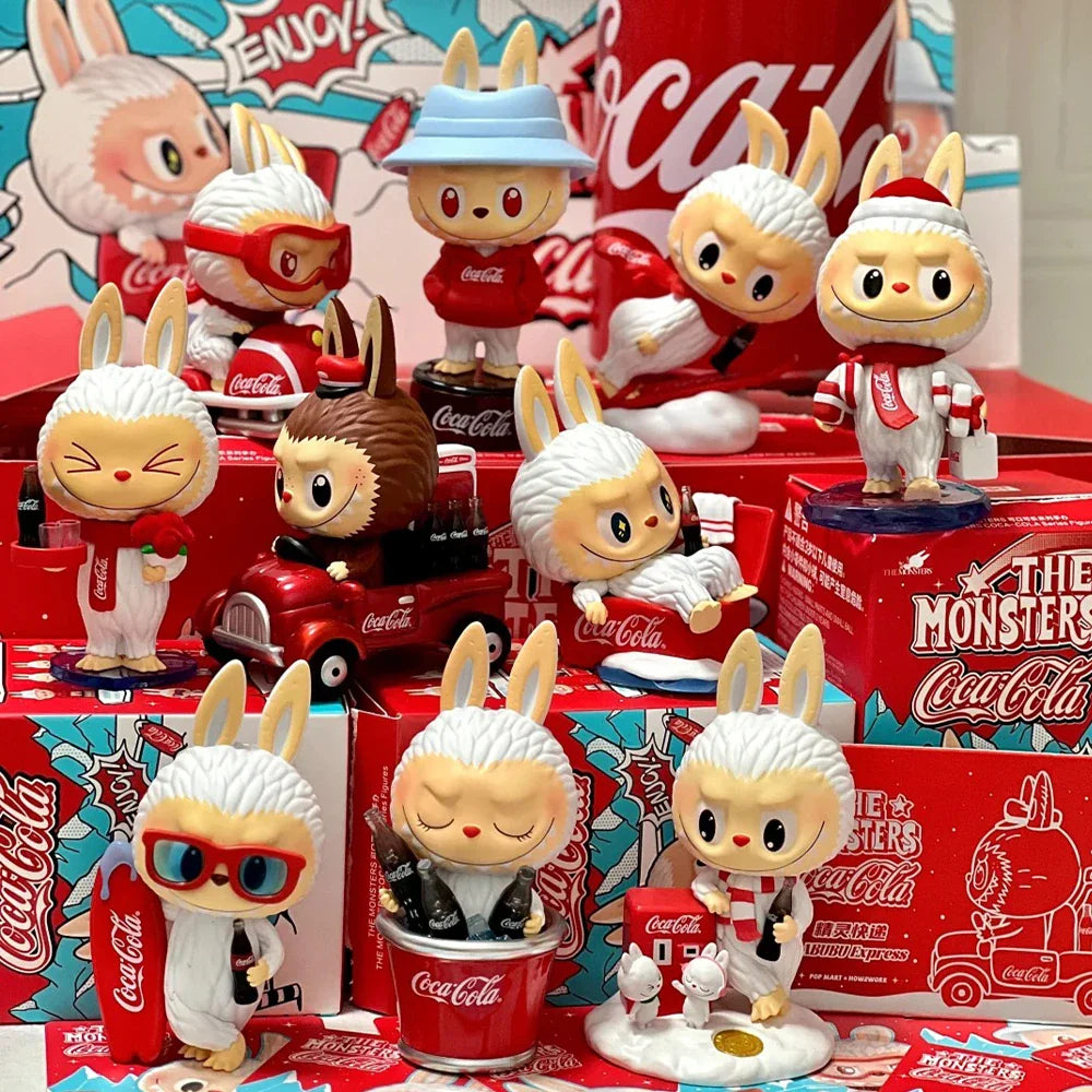 THE MONSTERS Labubu × Coca-Cola Series Figure blind box packaging for one random design