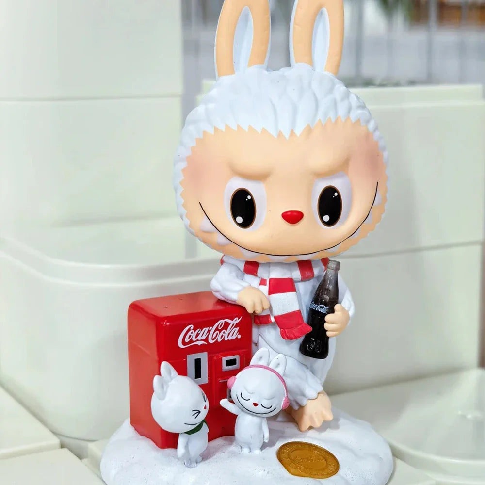 THE MONSTERS Labubu × Coca-Cola Series — 11cm - lifestyle scene | KikiBuddies