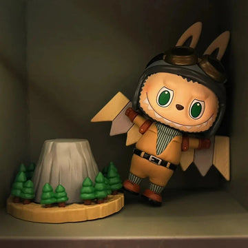THE MONSTERS Labubu Hang Glider Figurine — 9cm Blister Pack - main product card | KikiBuddies