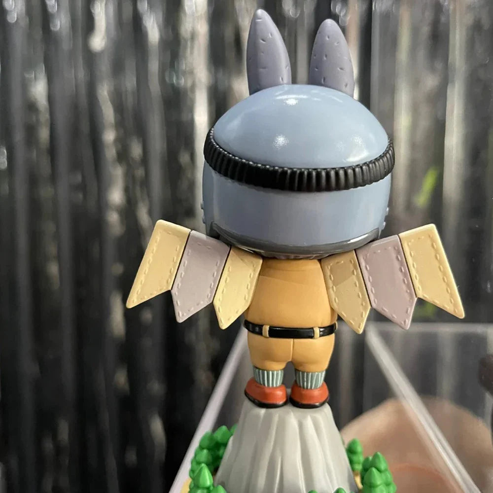 THE MONSTERS Labubu Hang Glider Figurine — 9cm Blister Pack - detail view | KikiBuddies