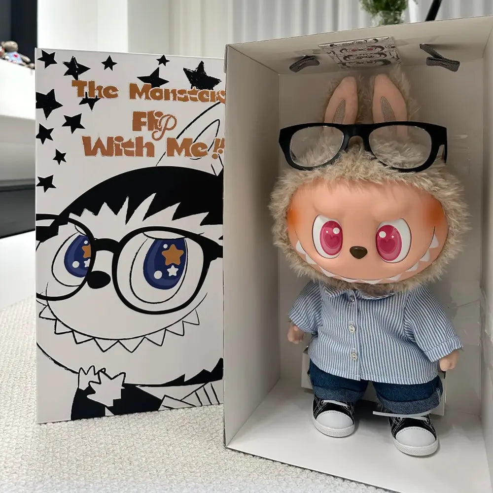 Labubu Flip With Me Vinyl Plush Doll 40cm - main product card | KikiBuddies