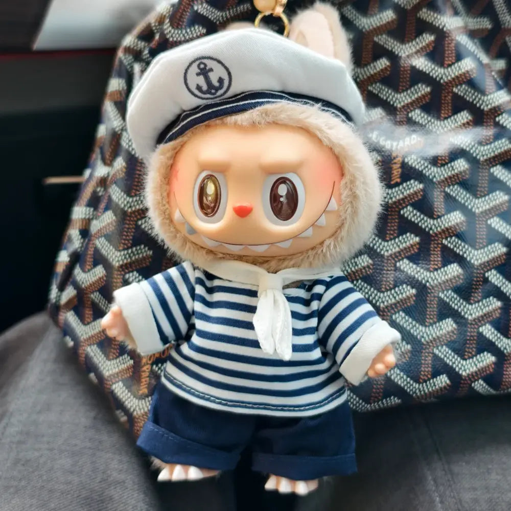 THE MONSTERS De Vliegende Labubu Sailor Vinyl Plush Hanging Card 15cm - additional product view 6 | KikiBuddies