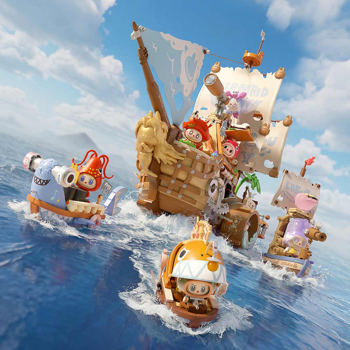 Chasing Mermaids — four design series scene; scene styling is not a purchase-inclusion list