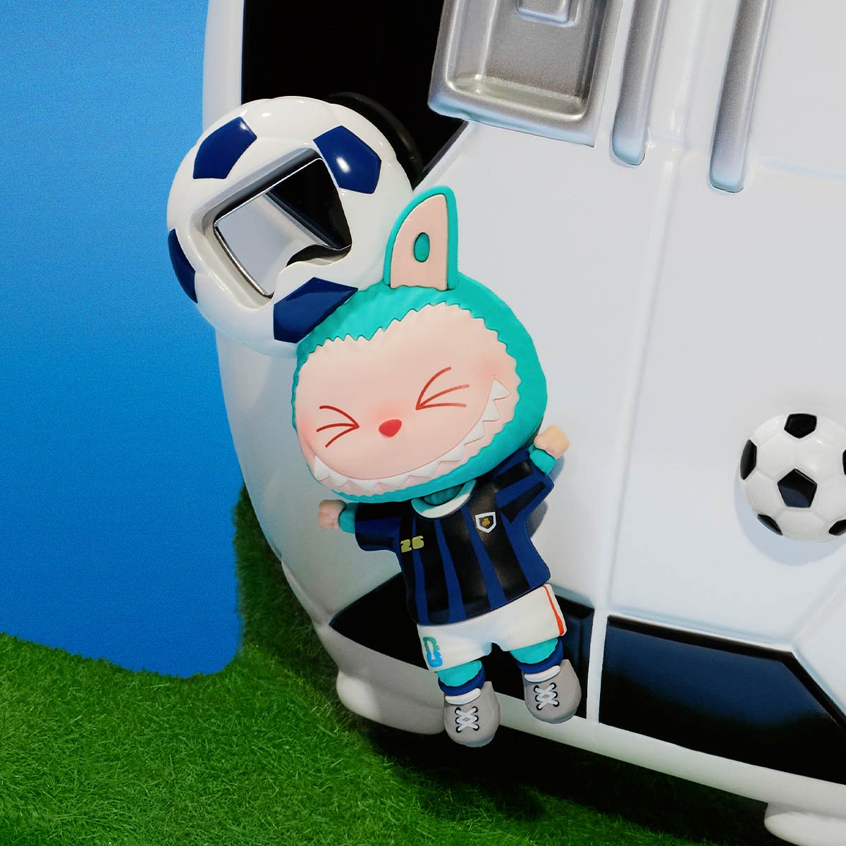 THE MONSTERS x FIFA — different possible style and rear opener aperture context; not guaranteed
