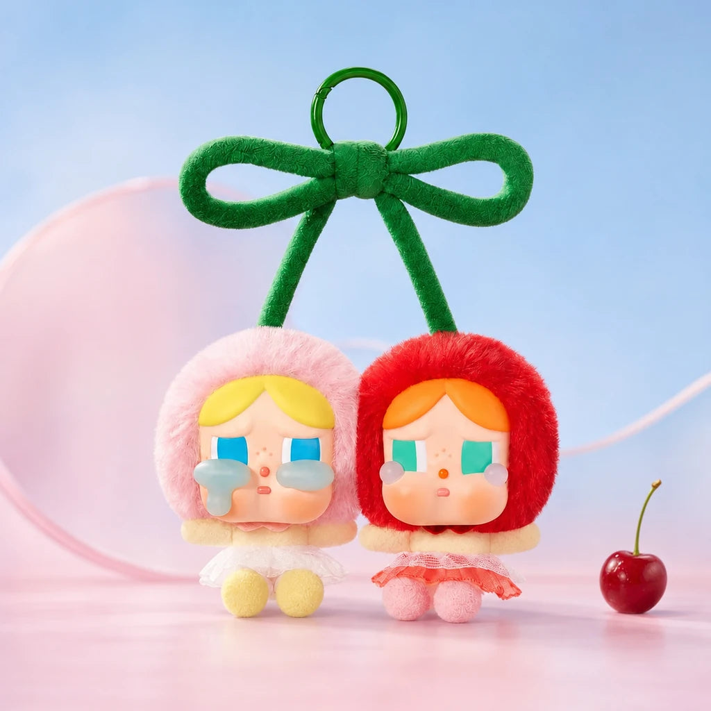 CRYBABY Crying For Love Series Vinyl Plush Hanging Card (Love You Cherry Much) Vinyl Plush Pendant product view