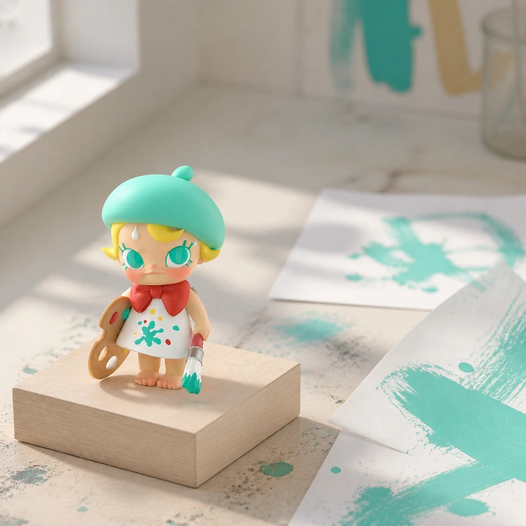 Baby Molly When I was Three Series Figures - Blind Box & Full Set series context display; random single outcome not guaranteed