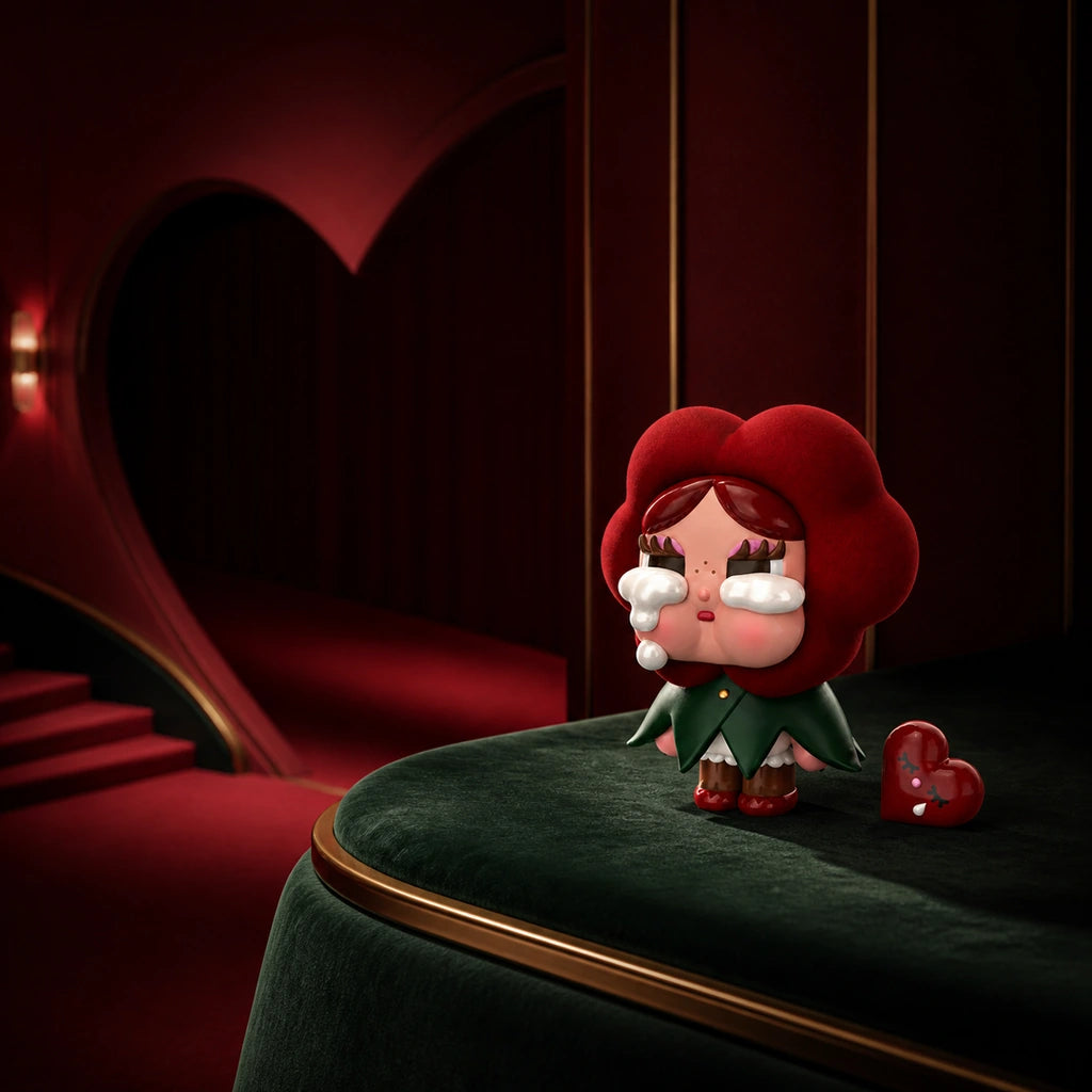 CRYBABY Crying For Love Series Figures - Blind Box & Full Set series context display; random single outcome not guaranteed