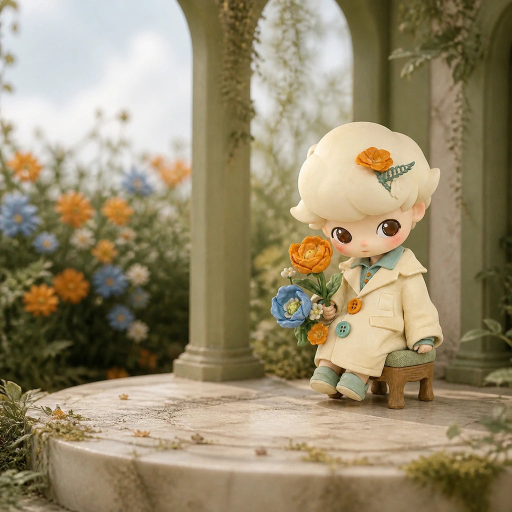 DIMOO The Missing Day Series Figures - Blind Box & Full Set series context display; random single outcome not guaranteed