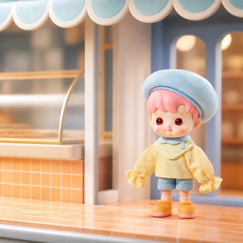 HACIPUPU Little Foodie Series 1/12 Action Figure - Blind Box & Full Set series context display; random single outcome not guaranteed